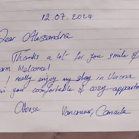 Lägenhet La Casa Di Mia Verona